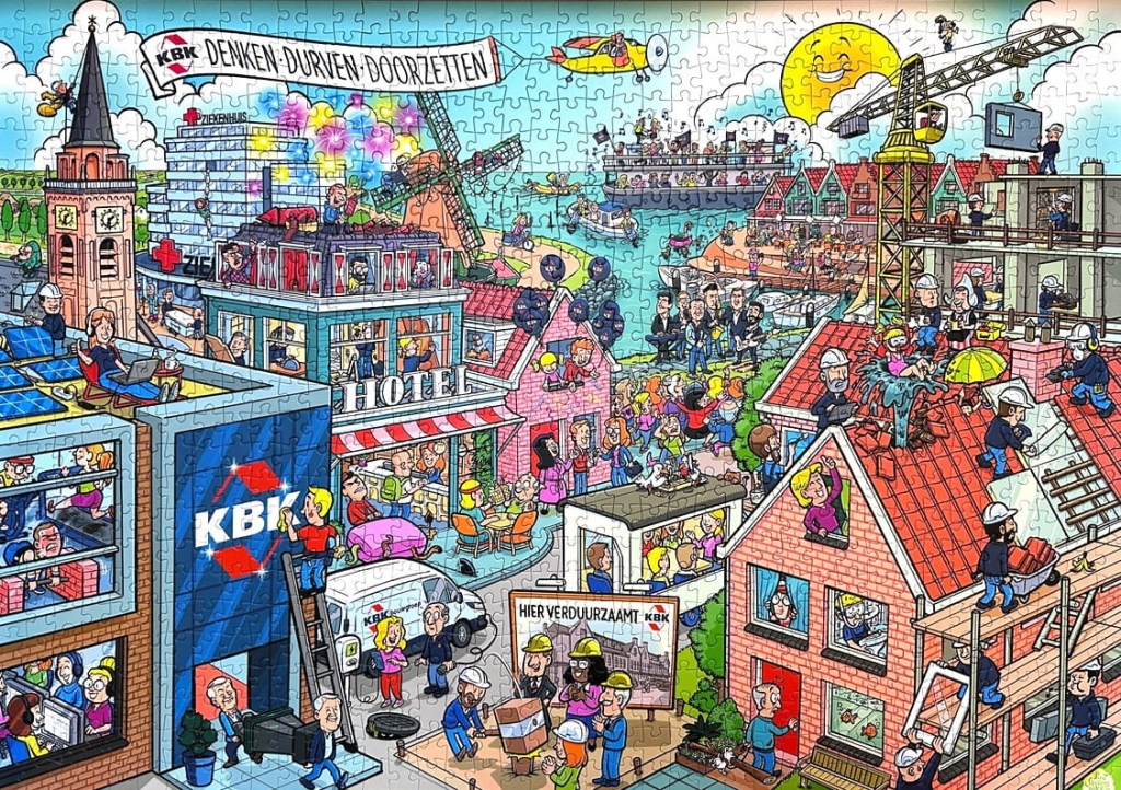 Puzzel laten maken? Zo maak je een goede legpuzzel. Kies een leuk gevarieerd beeld met kleine details en verschillende kleuren en terugkomende elementen.